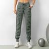 Bağcıklı Bel ve Yan Cepli Kadınlar İçin Hızlı Kuruyan Atletik Jogger Pantolon - Koşu ve Antrenman İçin Slim Fit, Nefes Alabilen Polyester Karışımı