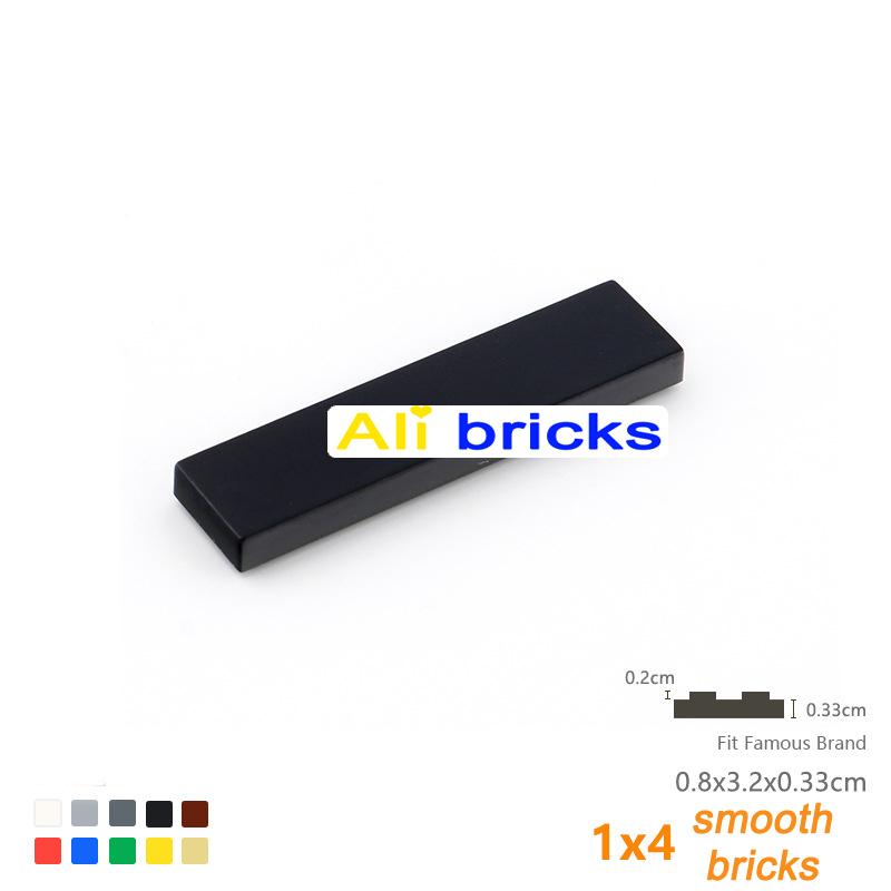 

25pcs 1x4 Instructive Creative Dimension MOC DIY 2431 Construction Blocks Figure Ceramic Tile Bricks Smooth Flat Tiles Playthings designed for