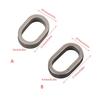 Heavy Duty Keychain Clip Rings One-piece Spring Clip Side Pushing Keyring