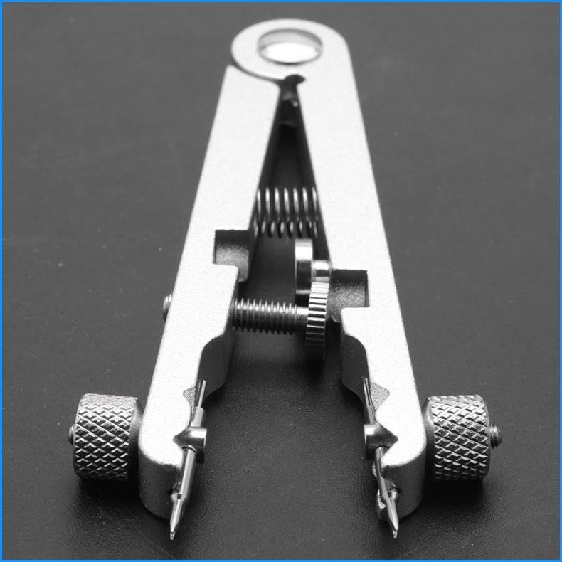 Watch Repair Spring Bar Pliers Set: 6825 Spring Bar Removal Tool, V-shaped Band Remover, Spring Bar Screwdriver for Clock Repair