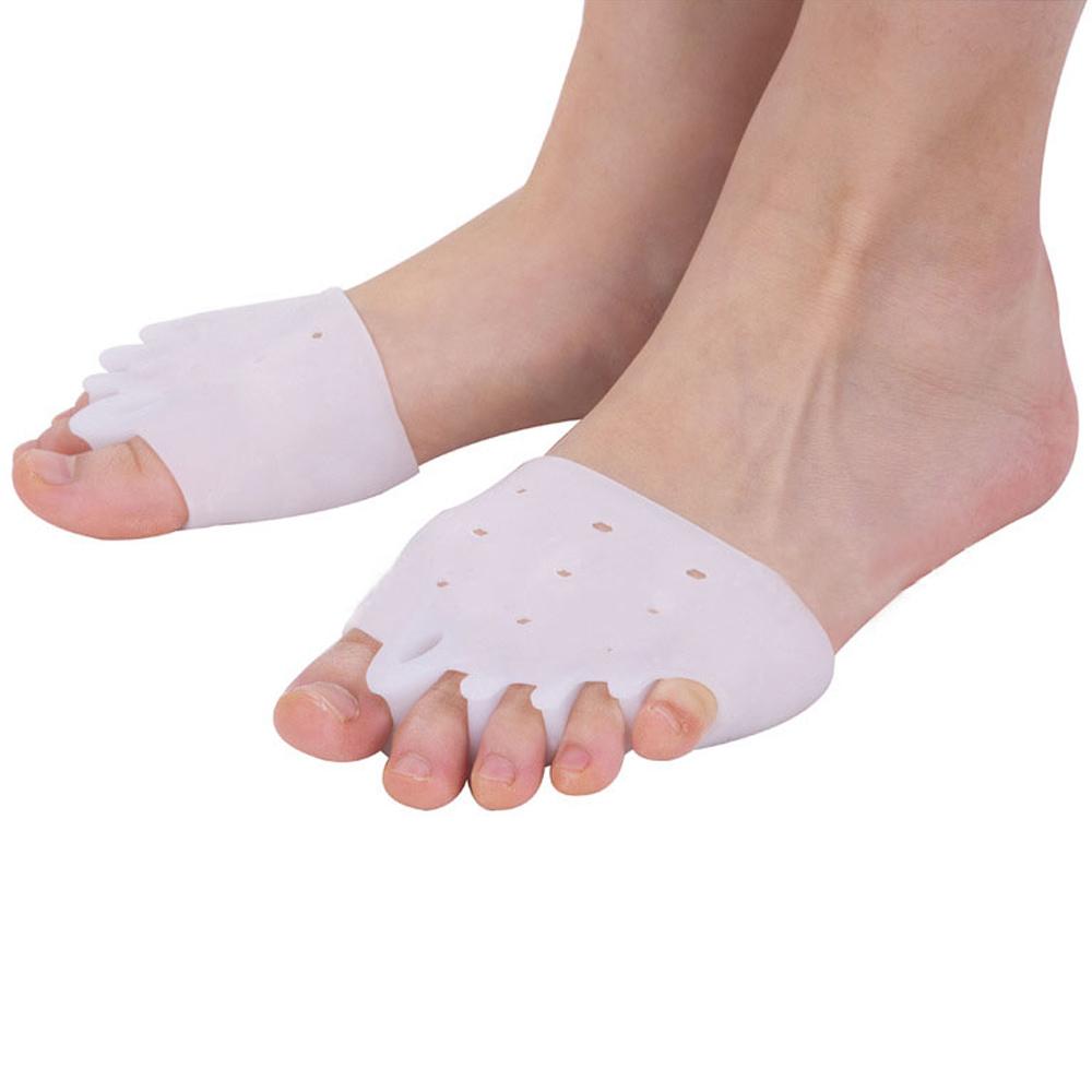 Gel Foot Pads Toe Separators Unisex Foot Care Brace Support For Pain Relief Comfortable Walking