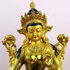 Feng Shui Copper Attract Wealth Buddha Statue Home Living Ornaments