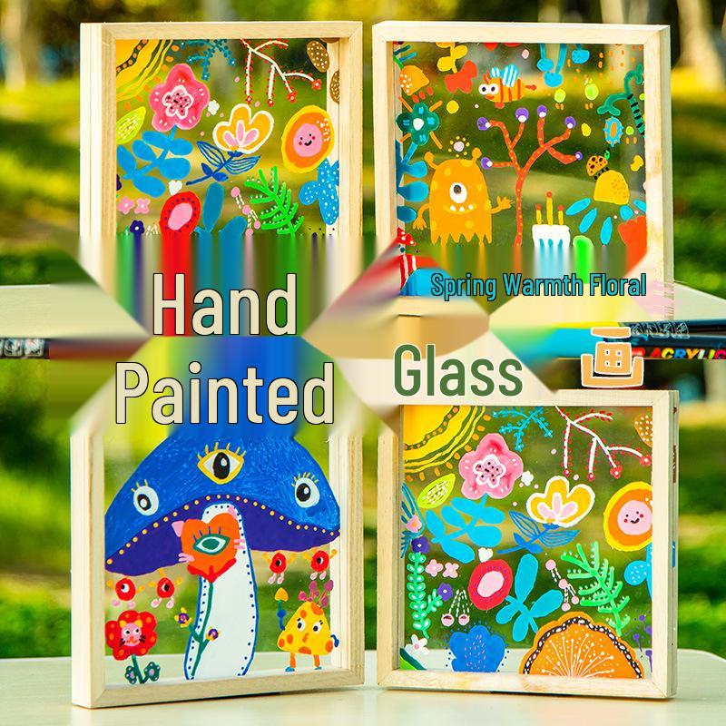 

Clear Acrylic Display Frame for DIY Artwork, Photos, and Dried Flowers