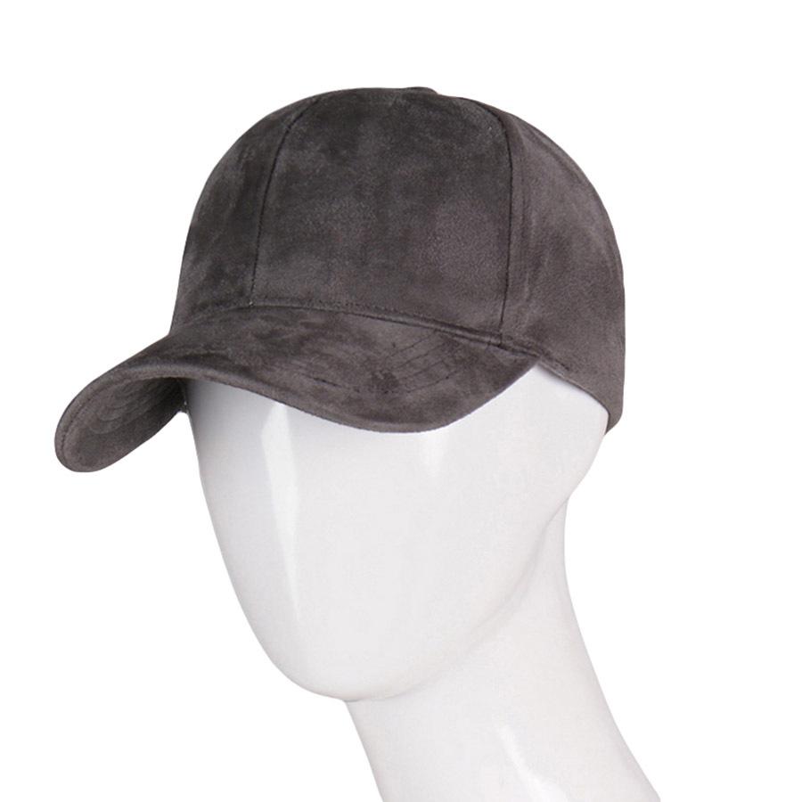 Fashion Adjustable Suede Baseball Caps for Men Women Autumn Winter Solid Retro Snapback Hip Hop Hat Unisex Street Sun Visor Caps