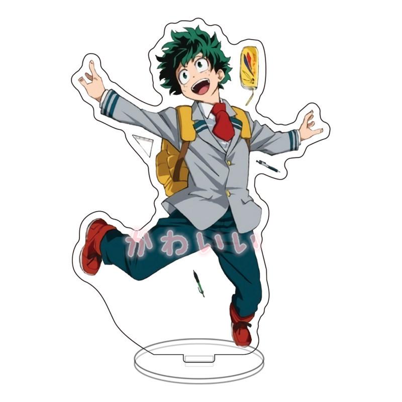 My Hero Acad Acrylic Stand Model Plate Decoration Originality Desk Figure Display Fans Gift Cartoon Products Creative Jewelry