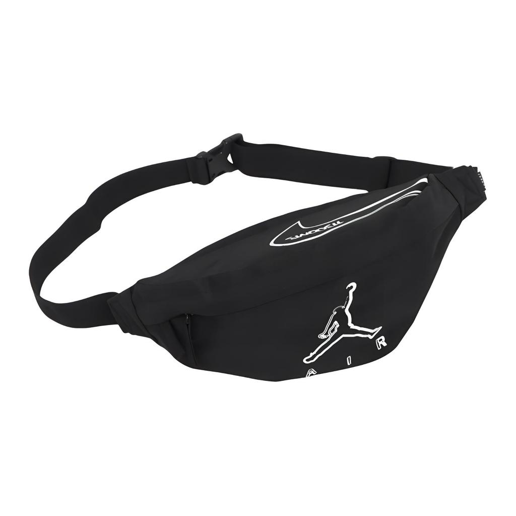 New Jordan Polyester Sling Bag, Fanny Pack Regular Unisex Black DV5281-010