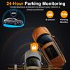 360° Parking Monitor Car Dash Cam 3/4 Channels Video Recorder 1080P Car DVR Front inside Rotatable and Rear View Night Vision