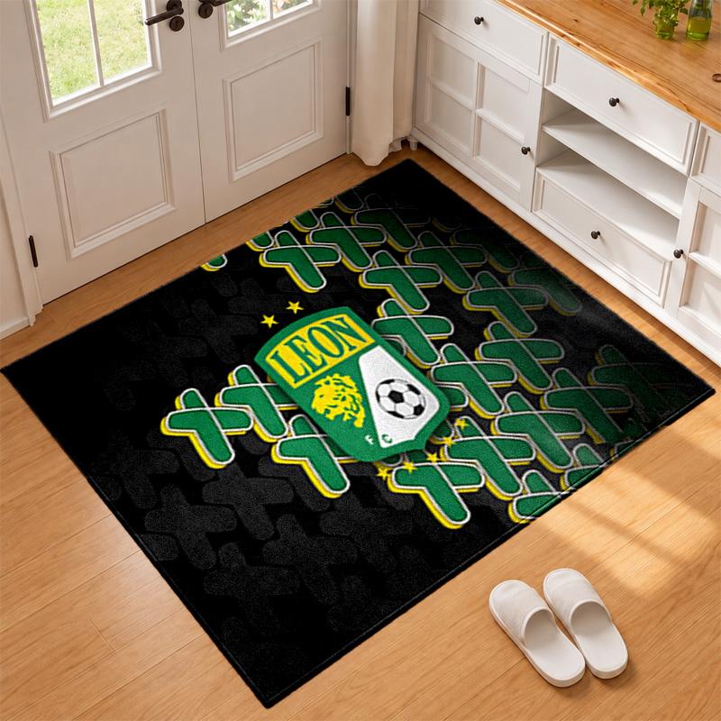 Club Leon Carpet Door Mat for Living Room or Bedroom Protective Mat Under Chair Office Decoration Christmas Gift Birthday Present