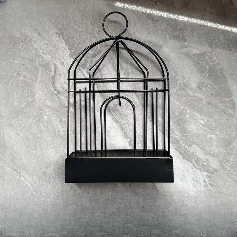 Mosquito Coil Holder Can Be Hung on A Household Metal Bird Cage Mosquito Coil Tray for Fire Prevention and Ash Collection.