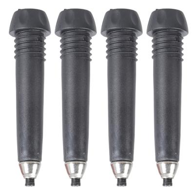 4 stuks Wandelstokken Metalen Punt Wandelstok Vervangende Punt Wandelstok Punt voor Stok Klimmen Wandelstokken Eindstuk Duurzaam
