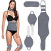 4PC Oil Resistant Waist Wrap Reusable Design Body Wrap Comfort Wear Waist Support  Body Detox