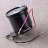 Universal Motorcycle Dual Odometer Speedometer Gauge 0-140