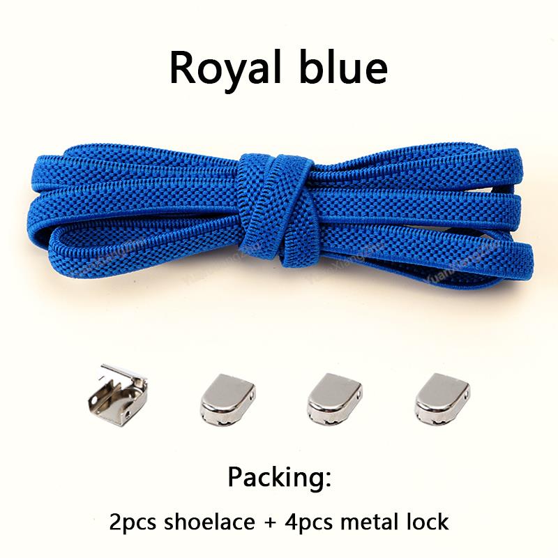 No tie Shoe laces Elastic laces Sneakers Flat Shoelaces without ties Quick Shoelace for Shoes Kids Adult One Size fits All Shoes