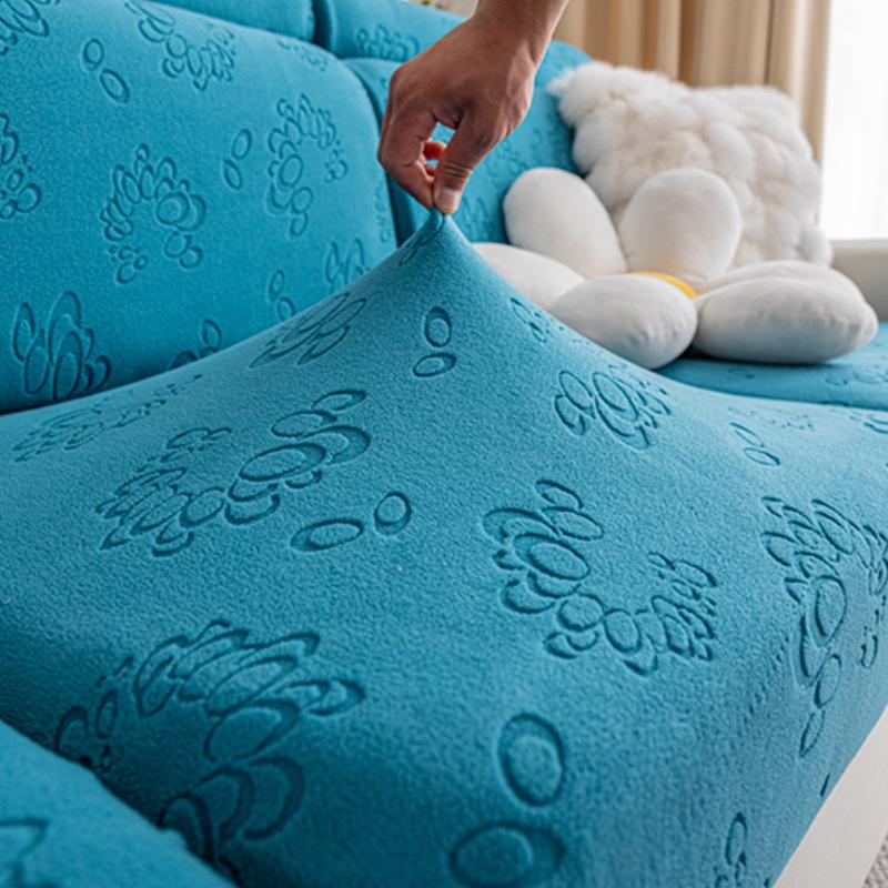 Elastic Sofa Cover Cushion Cover Sofa Hat Solid Color Sofa Cover All-inclusive Four Seasons Universal Cover Sofa Cushion Cover