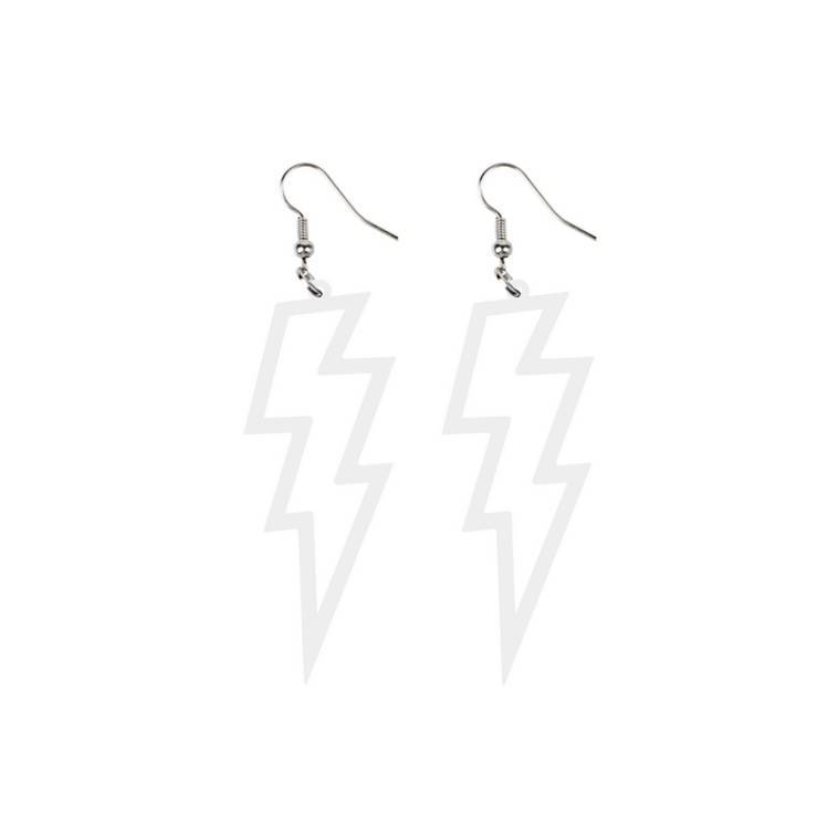 Ladies' Fashionable Earrings, Acrylic Geometric Earrings