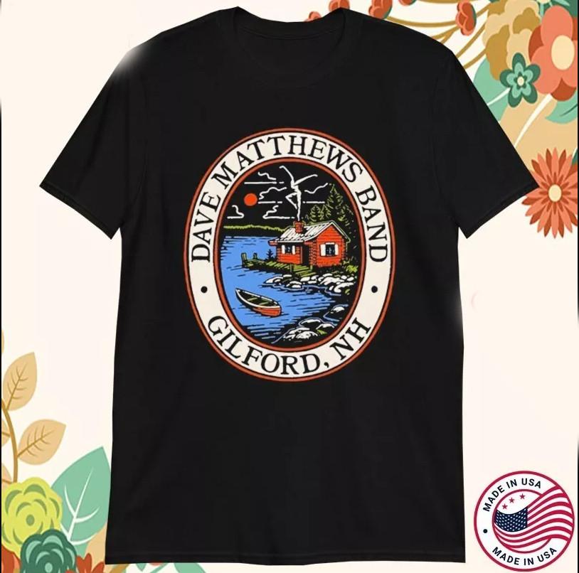 

Dave Matthews Band Gilford, Nh Live Trax Vol. 69 T-shirt, size S-4XL L