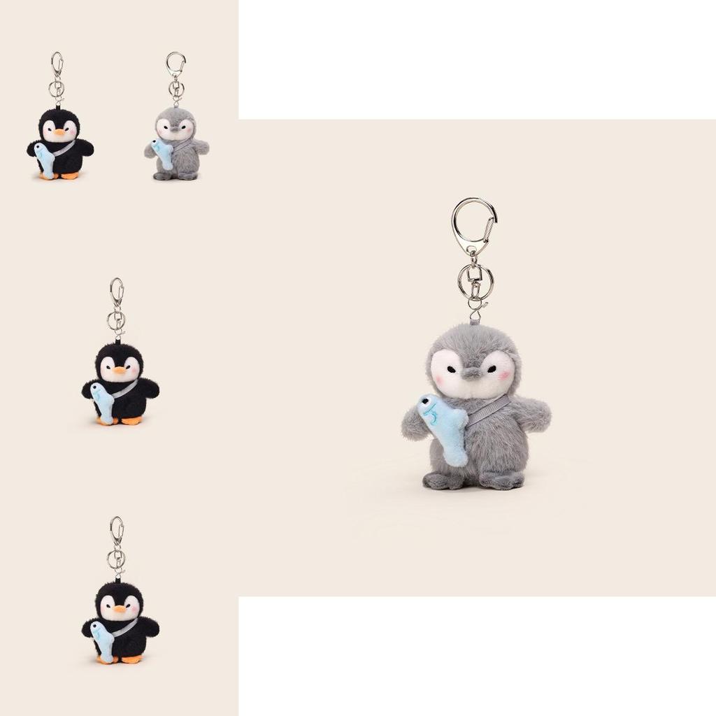 Plush Penguin Keychain With Soft Material For Key Holder And Cute Decor