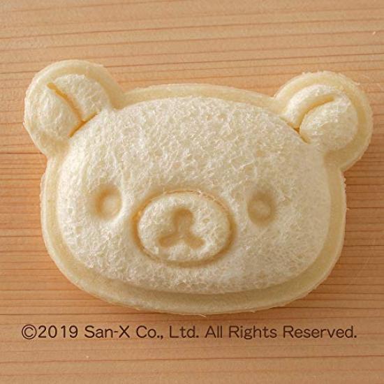 Kai Corporation Rilakkuma Sandwich Made in DN0213 Mold, Japan,