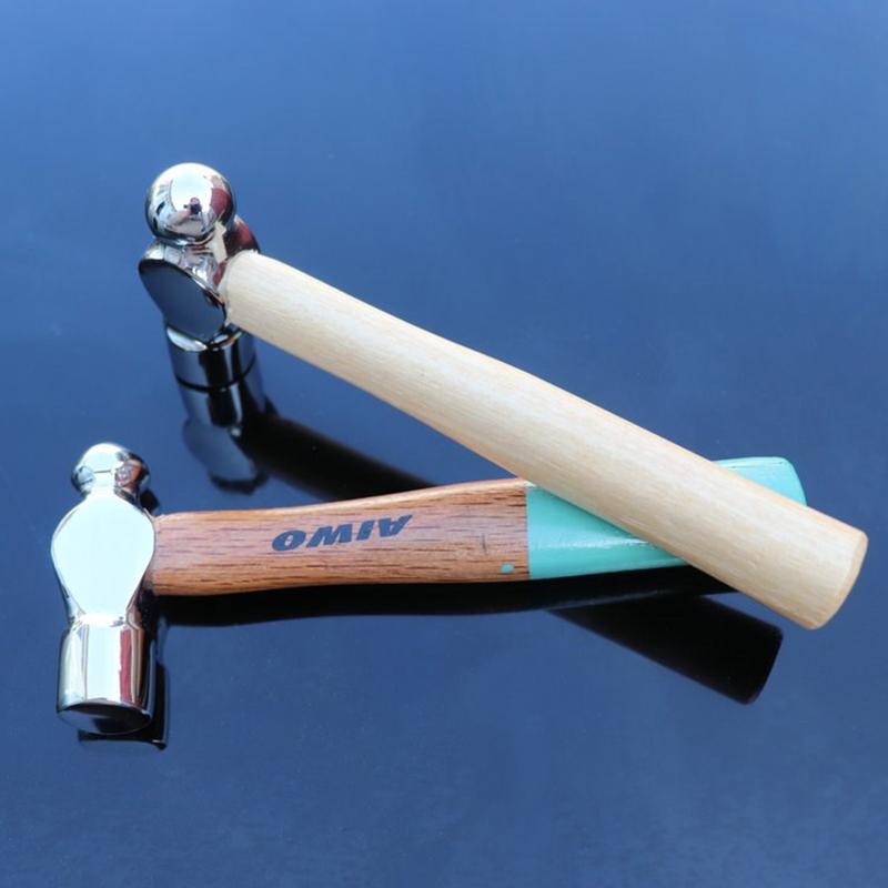 Wooden Handle Hammer Car Escape Tool Hand Hammer Multi Function Hammer Smashing Walnut Hammer Metal Steel Made Durable