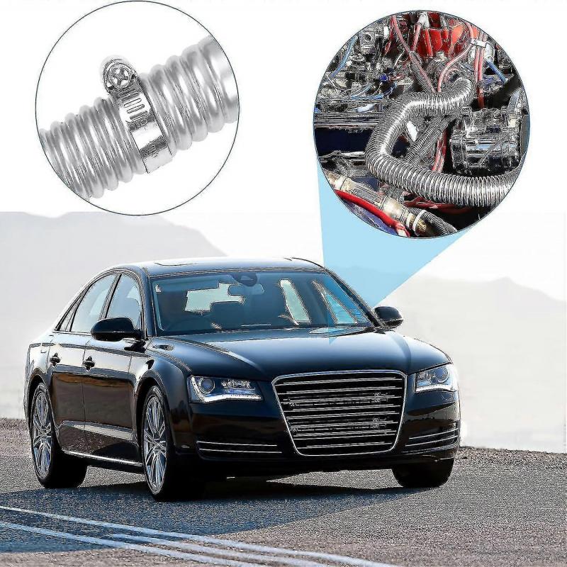 Stainless Steel Diesel Heater Exhaust Pipe for Parking Heater, Air Heater, Car Heater, High Temp Corrosion Resistant Exhaust Tube