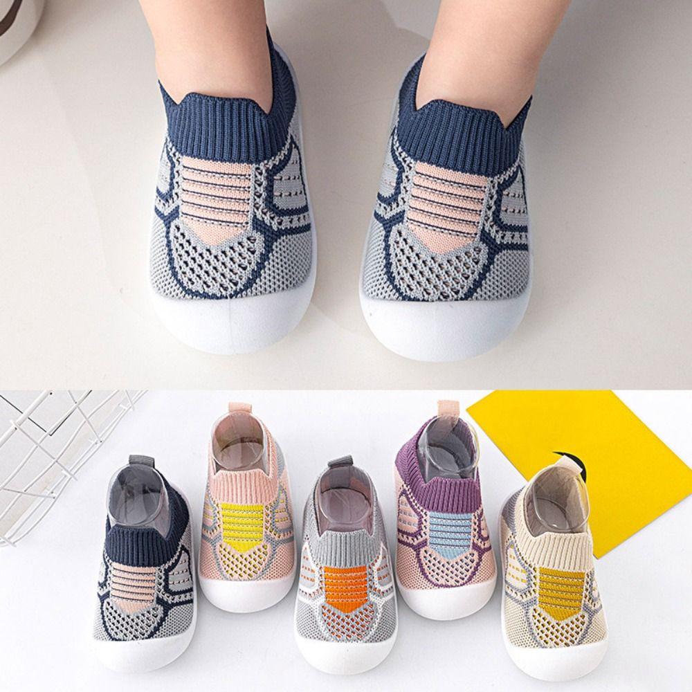 Netzdesign Atmungsaktives Netz Babyschuhe Rutschfester Boden Rutschfeste Babyschuhe Neugeborene