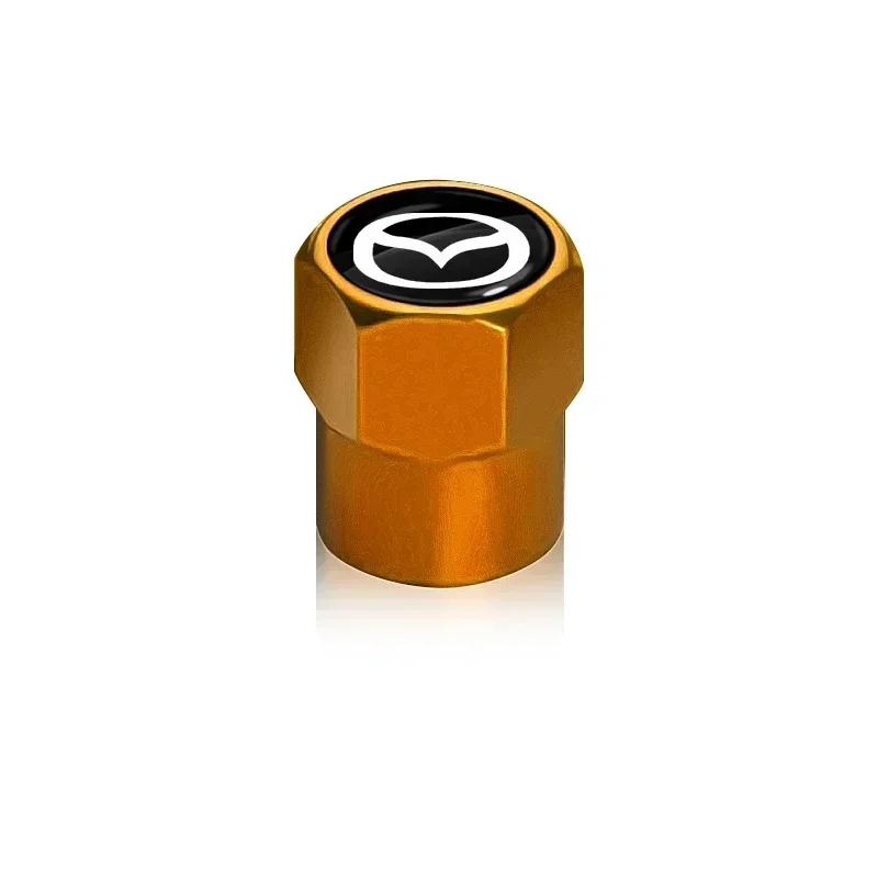 Car Accessories Car Valve Stem Caps Cover Waterproof For Mazda 3 6 CX5 2 CX3 CX9 MX5 RX8 Axela Demio Atenza MS GJI GH BK MP