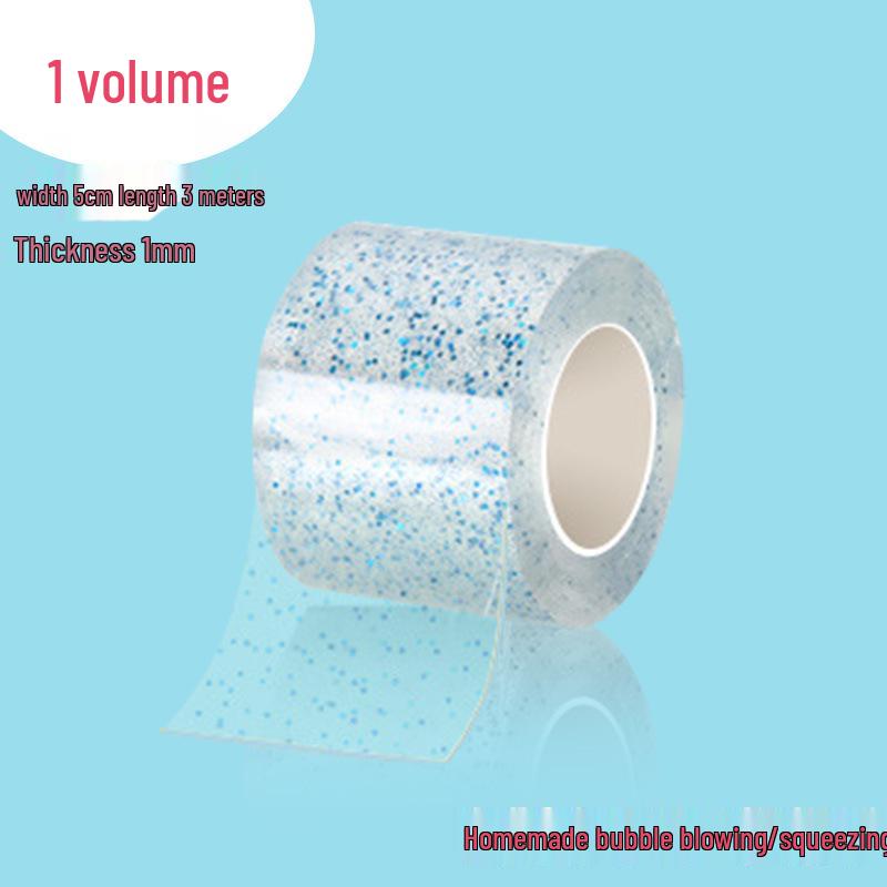 Traceless Double-Sided Nano Adhesive Tape & Bubble Squeeze Decompression Toy