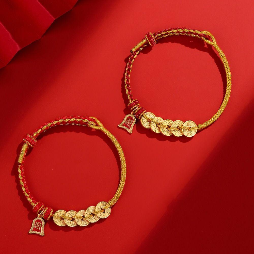 Hand-woven Zodiac Horse Bracelet Year of The Horse Red Handrope Good Lucky Bracelet Decoration