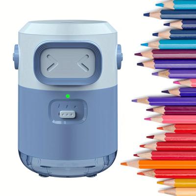 Przenośna automatyczna temperówka do ołówków 6,5-8 mm automatyczny design wsuwania i wysuwania bezpieczna i łatwa w użyciu
