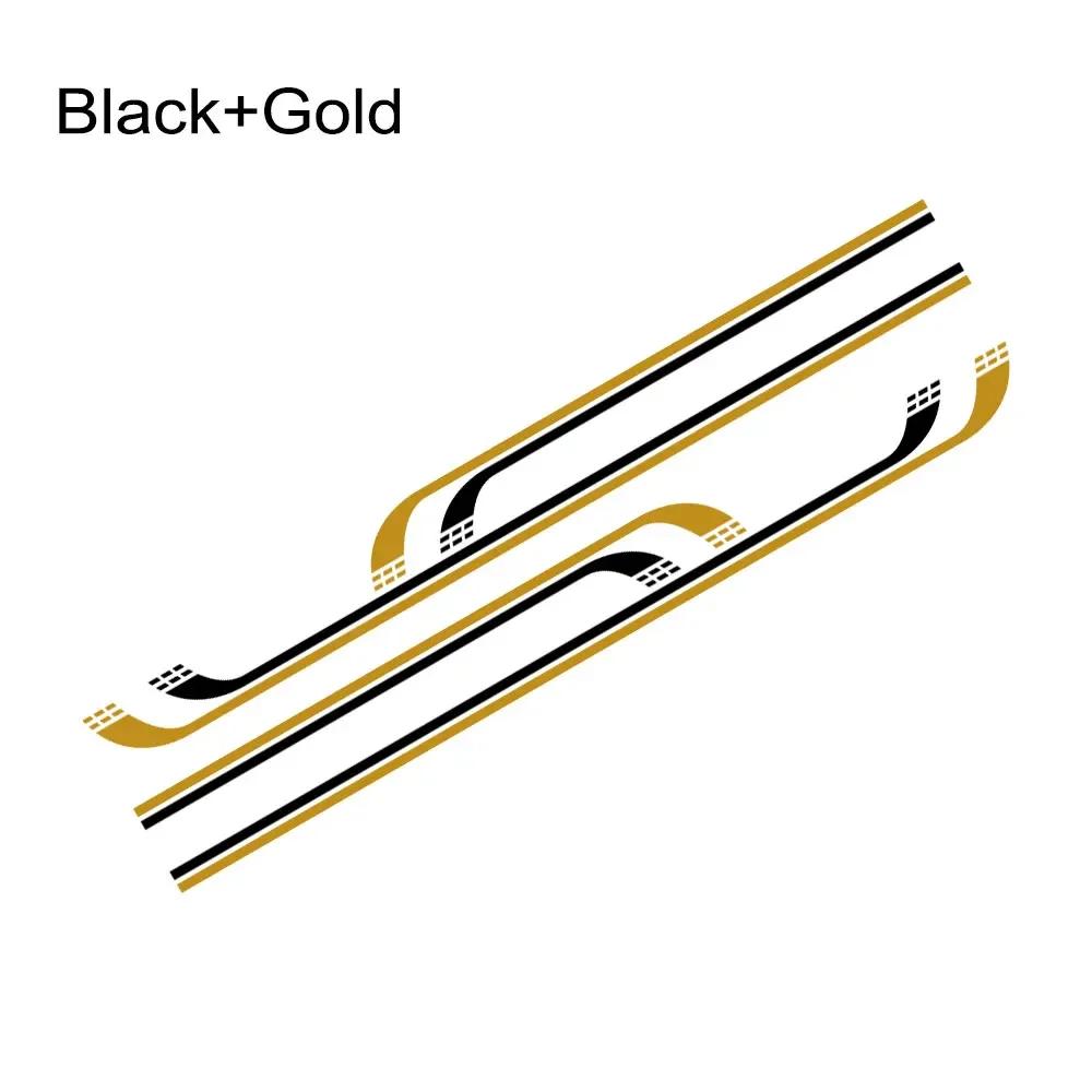 Car Body Side Stickers For Ford Transit Custom Camper Van Motorhome Long Stripes Decoration Graphics Auto Tuning Accessories