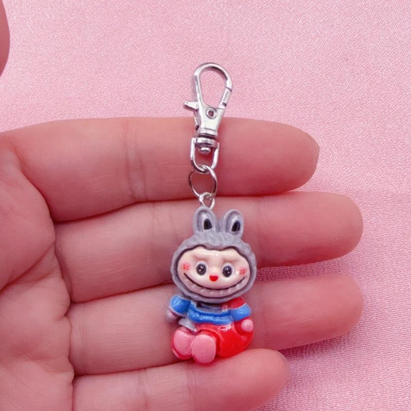 Keychain Labubu The Monsters Children's for Backpack, Keys 3 Cm
