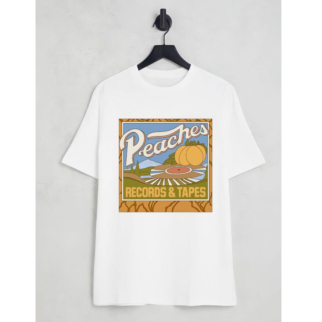 Peaches Records Shirt – Vintage Records & Tapes T-Shirt Retro 70s Music Store Te M