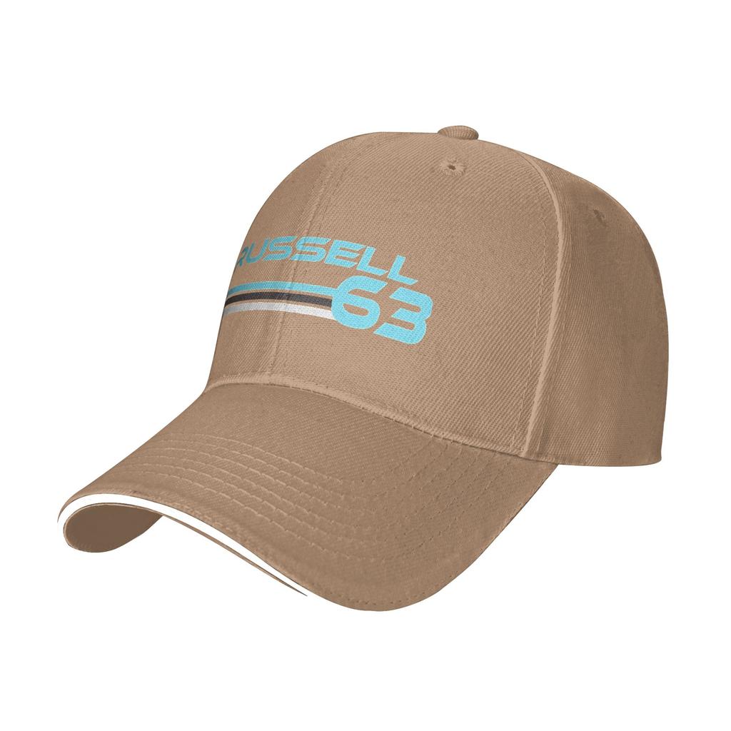George Russell 63 Baseball Cap  Outdoor Sports Dropshipping Hip Hop Hats Female Male Trendy Custom Diy Snapback Cap
