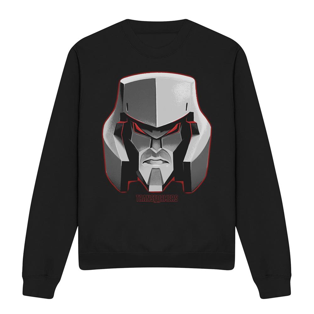 Transformers Unisex Adult Generations Megatron Face Sweatshirt