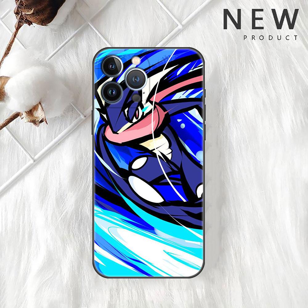 Telefon Fall Für Apple iPhone 11 14 13 12 Pro 7 Plus XR X XS Max 6 6S 13Pro Max schwarz Silikon Funda Anime Cool Pokemon