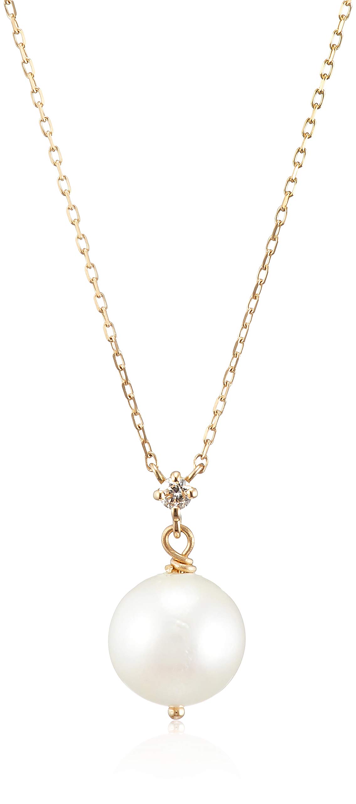 

BLOOM Necklace in 18K Yellow Gold with June Birthstone Akoya Pearl [Official] Women s (0351-9842-0019-0000)