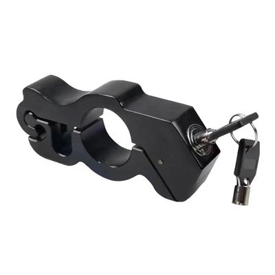 Car Anti-theft Steering Wheel Lock Universal Brake Lock Disc for Motorbike Easy Installation Black