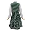 Wicked Cosplay Movie Nessarose Costume White Shirt Green Dress Full Set Medieval Dresses For Women Girls Theme Party Holiday