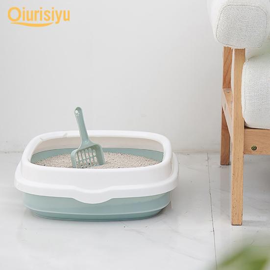 Buy Semiclosed Detachable Antisplash Pet Cats Sand Litter Box Toilet