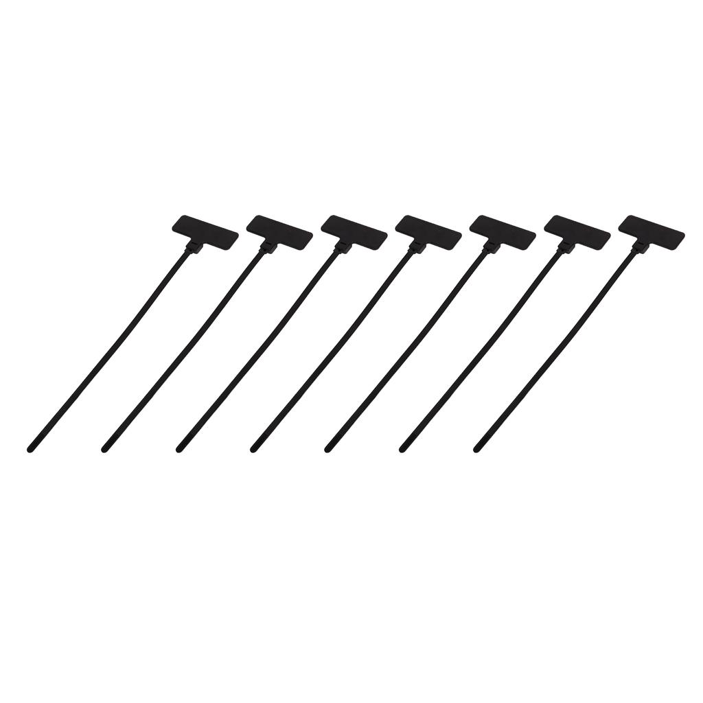 63Pcs 915MHz UHF Rfid Zip Cable Tie Tag Marker Label Readable Writable Smart Chip for Wires Cords