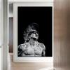 Modern Abstract Greek Statue Poster Zeus Plaster Sculpture Art Canvas Painting David Art Prints Wall Picture for Living Room