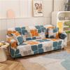 1 /2 /3 /4 Seater Geometry Sofa Cover Stretch Spandex L Shape Sofa Covers Cartoon Chaise Longue Couch Slipcover Furniture Protector