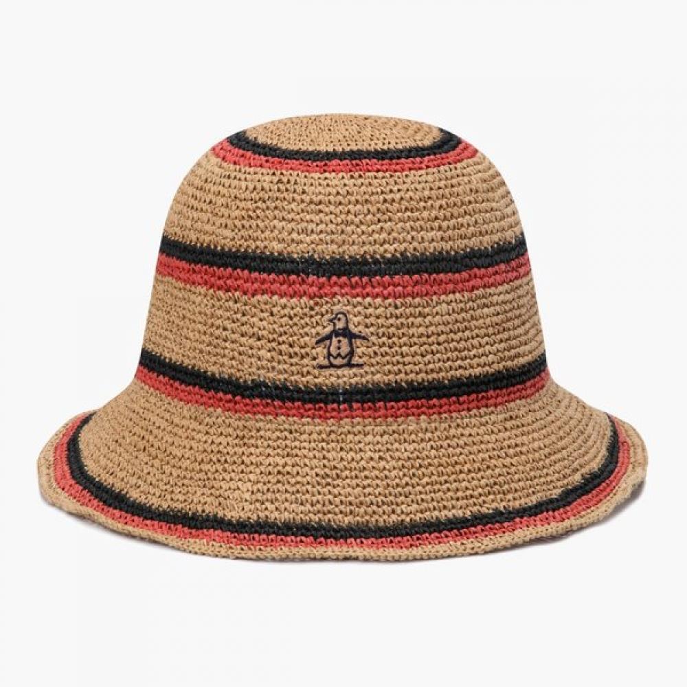MunSingwear Women S Raffia Bucket Hat Beige Mr222lcp51