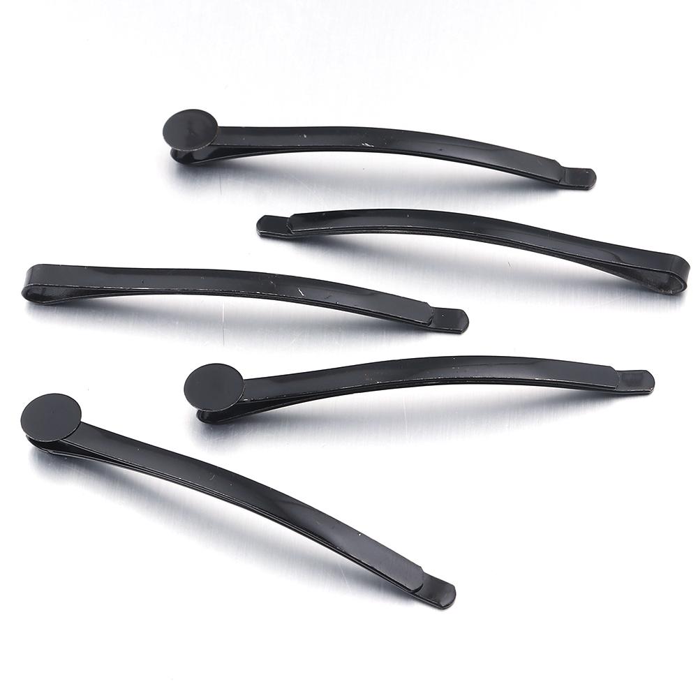 20Pcs Hair Clips Hairpin Simple Black Invisible Metal Hair Pin for Hair Styling Tools DIY Girls Bride Headwear Hair Accessories