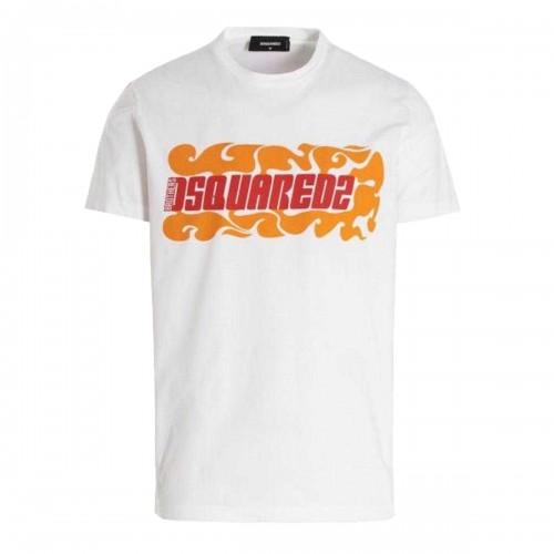 DSquared2 Unisex Adult Flame Logo T-Shirt