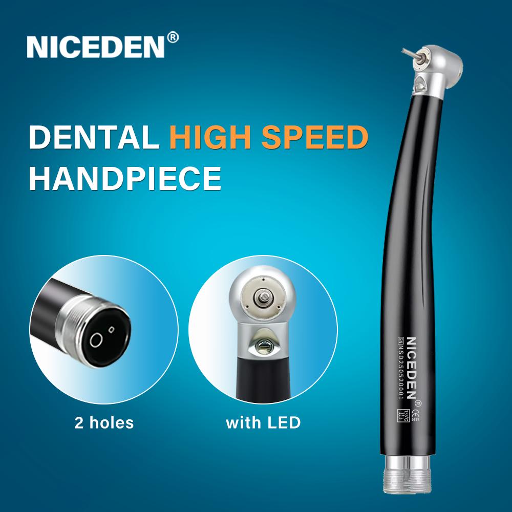 Colorful Dental High Speed Handpiece Dental Equipment Air Tubine Max Style Push Button Type or Key Type Contra Angle