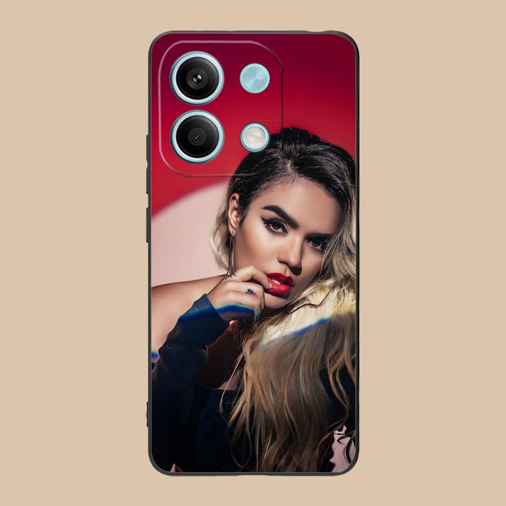 Modische Karol G Handyhülle für Xiaomi 15 14 13 12 Mi 11 T Ultra Lite Pro S X 5G Farbdruck Hülle Luxus Handys