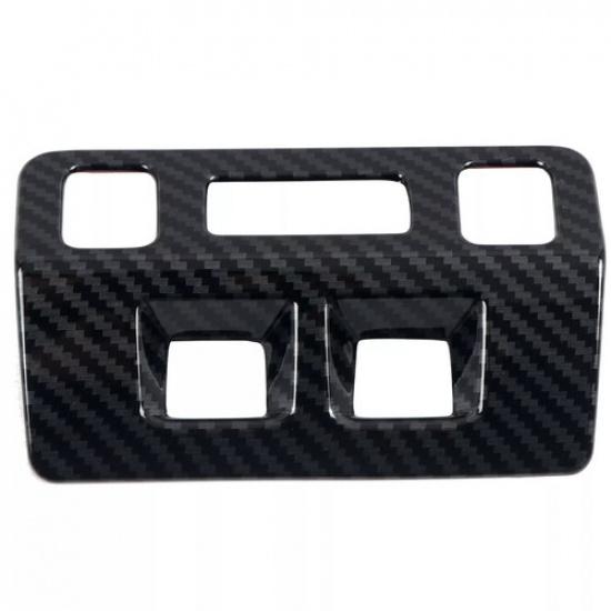 For Subaru WRX STi 2015- Carbon Fiber Interior Head Light Switch Cover Trim