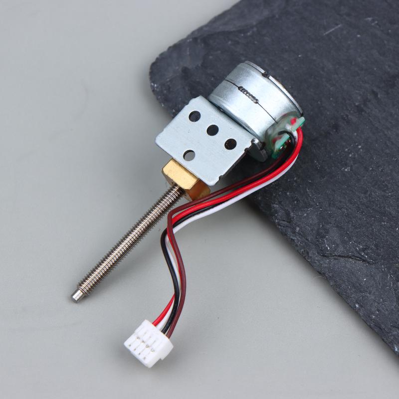 Micro 15Mm 2-Phase 4-Wire Screw Shaft Stepper Motor Copper Position Linear Actuator Screw Slider Block Nut Driver Board