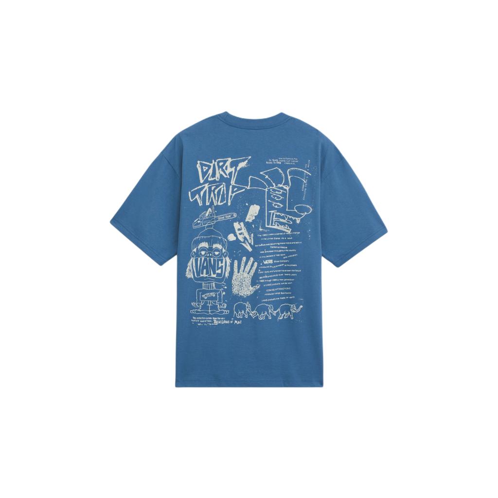 Vans Dirt Trip Cotton Round Neck Hand-Painted Print Short Sleeve T-Shirt Men Tops VN000X025TU